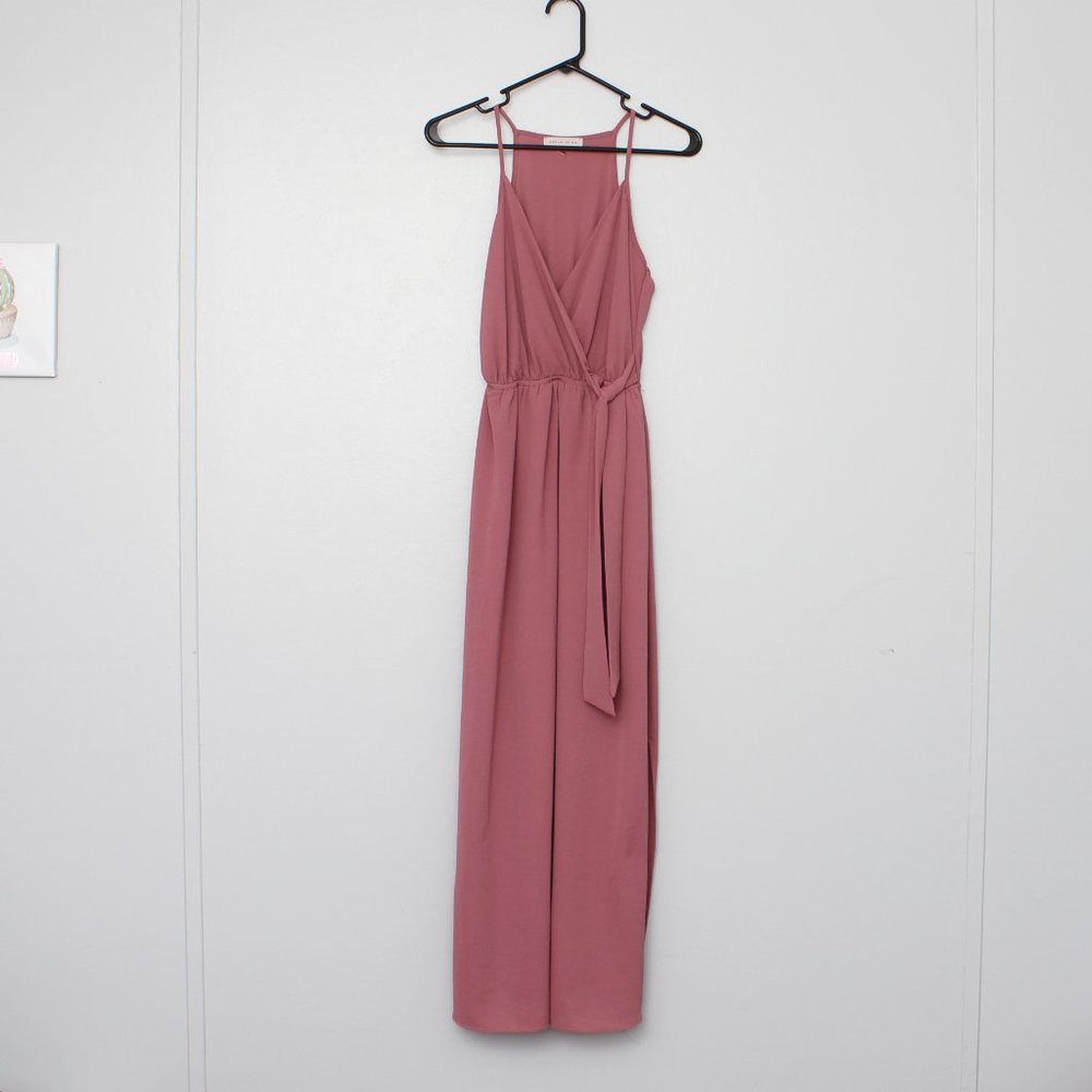 Dream of Me dusty pink maxi dress